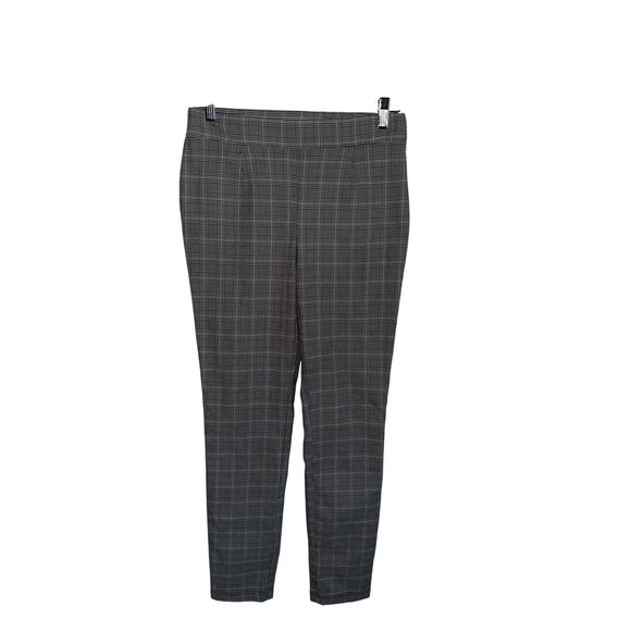 Calvin Klein Womens Plaid Dress Pant slim fit through hips size 6 - Picture 1 of 7